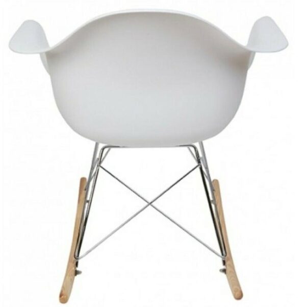 Eames rocking chair RAR Replica White By Decomica - DECOMICA