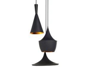Set of Tom Dixon Beat Wide Pendant LED