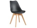 TULIP DINING CHAIR – Set of 2 Dining Chairs Black