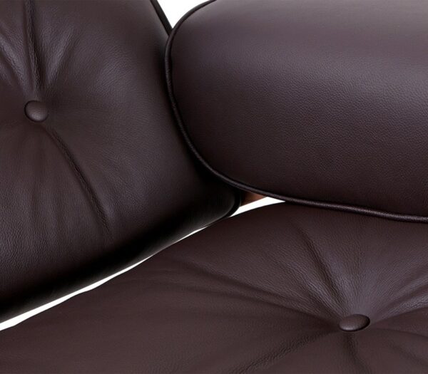 Elegant Walnut Wood Lounge Chair in Brown - Classy Style for Home Decor - Image 2